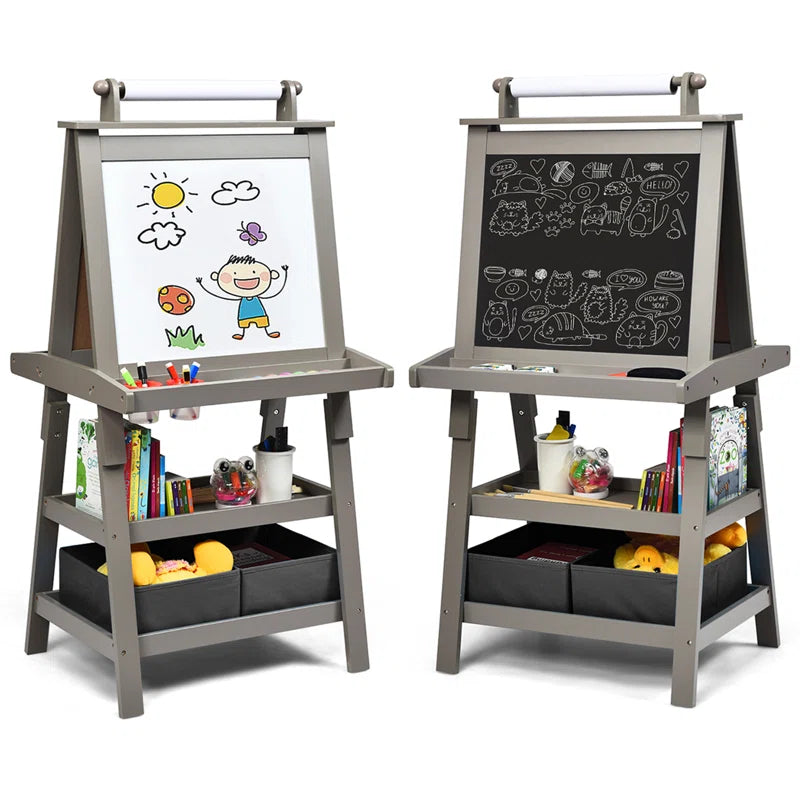 Inspire Creativity with Our Dual-Sided Kids Art Easel!