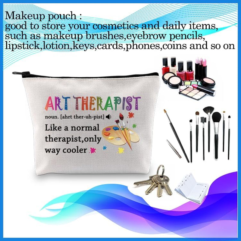 Art Therapy Cosmetic Bag – A Thoughtful Gift for Art Therapists and Counselors