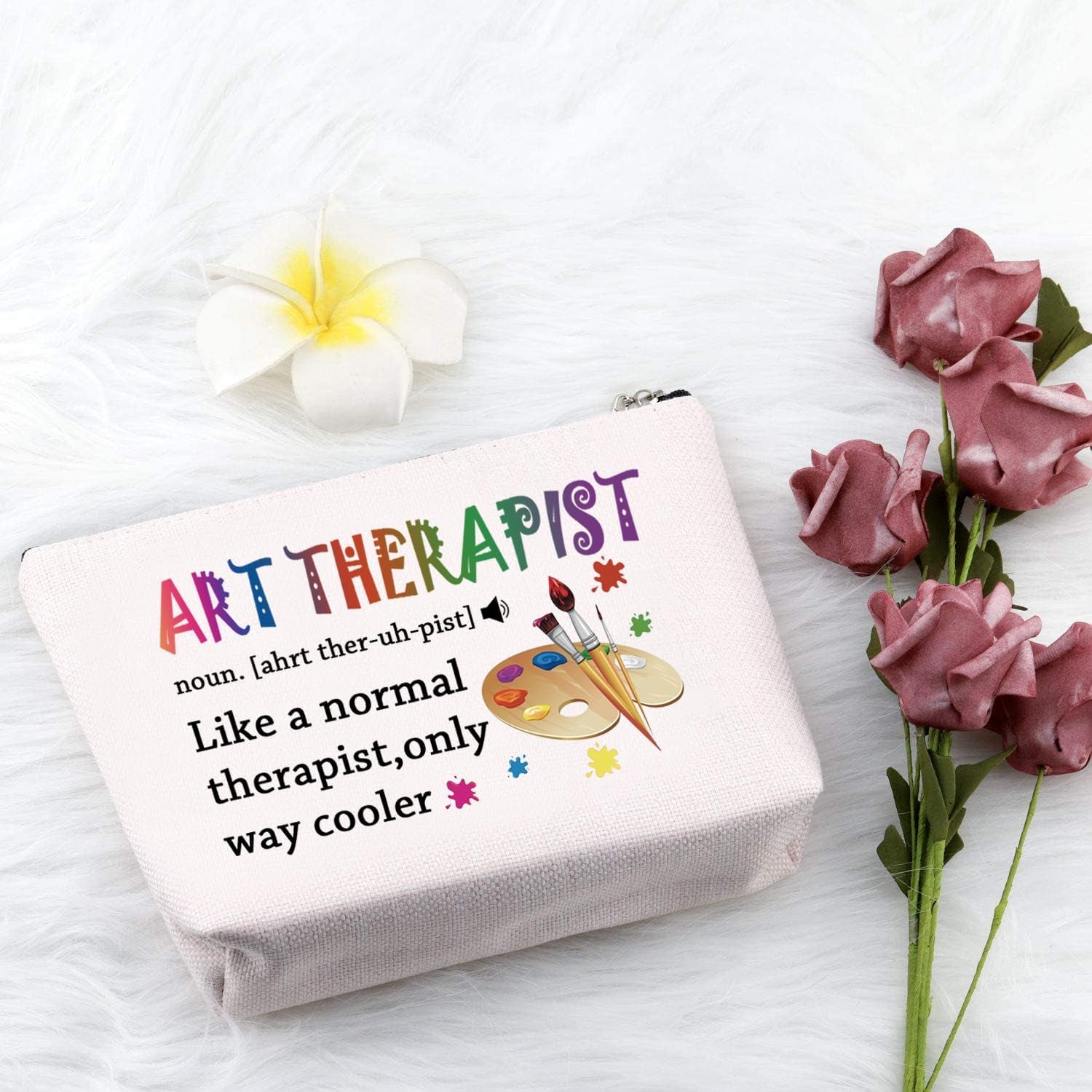 Art Therapy Cosmetic Bag – A Thoughtful Gift for Art Therapists and Counselors