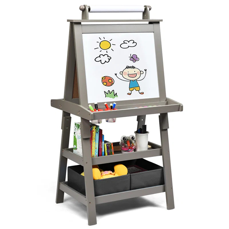 Inspire Creativity with Our Dual-Sided Kids Art Easel!