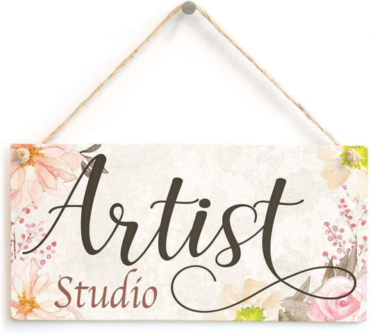 Artist Studio Door Sign – A Perfect Gift for Art Lovers