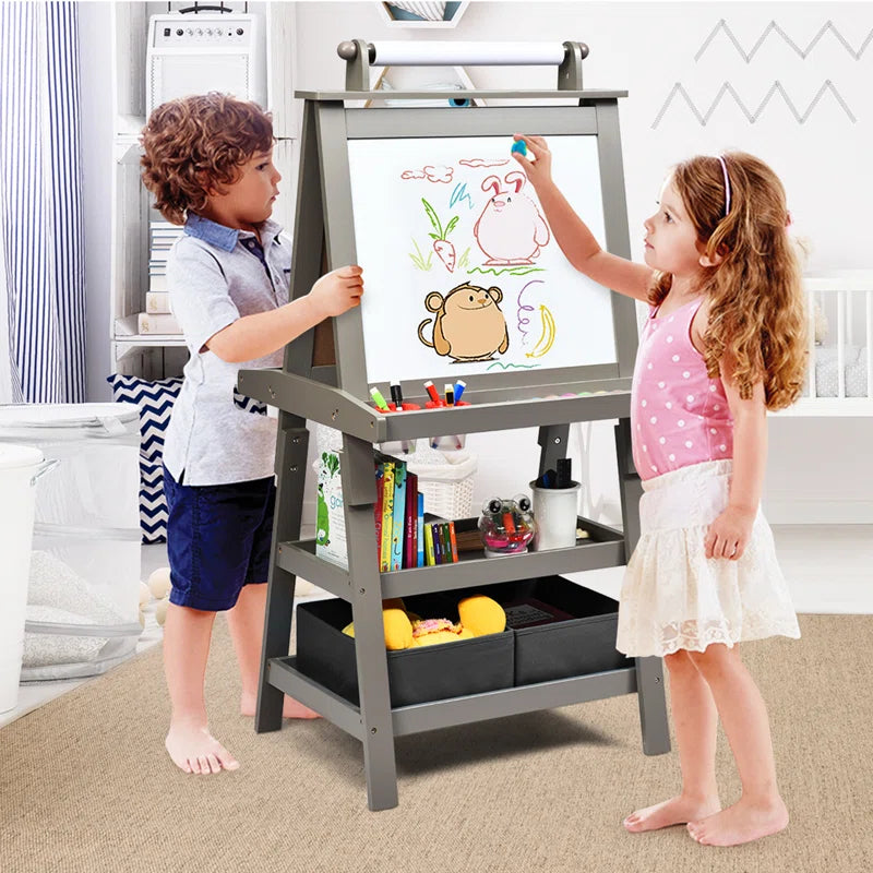 Inspire Creativity with Our Dual-Sided Kids Art Easel!