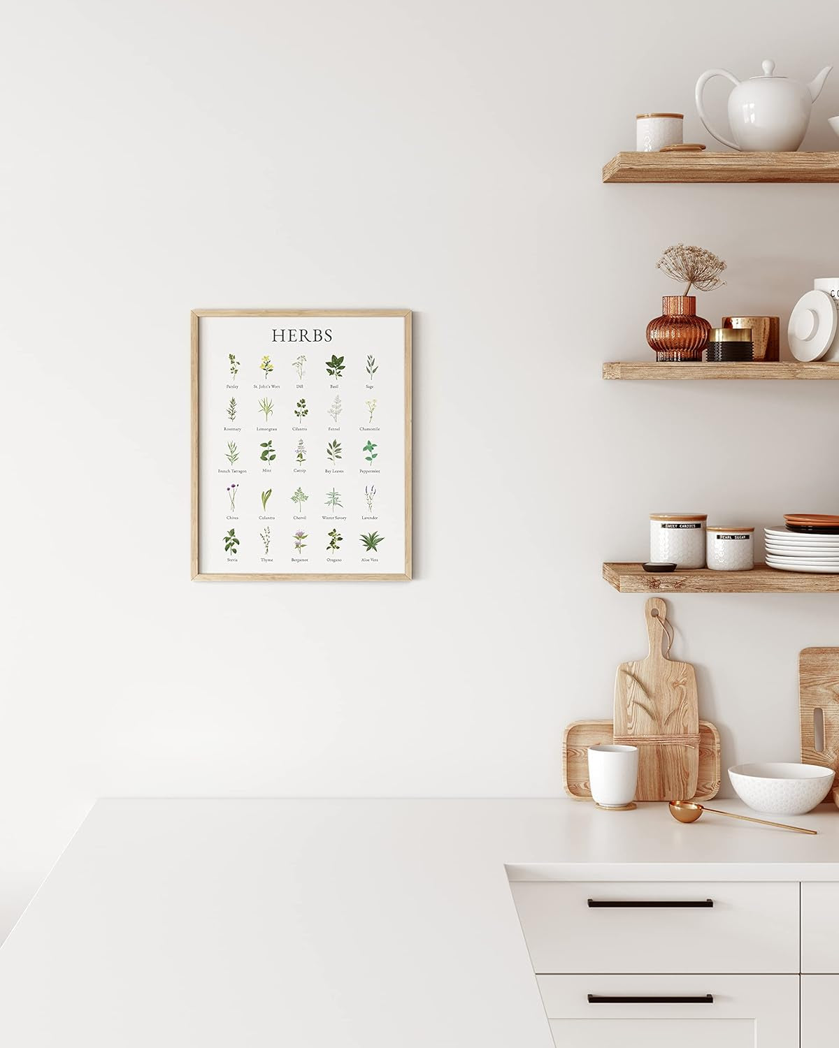 Herb Art Kitchen Décor – Add Life to Your Space 