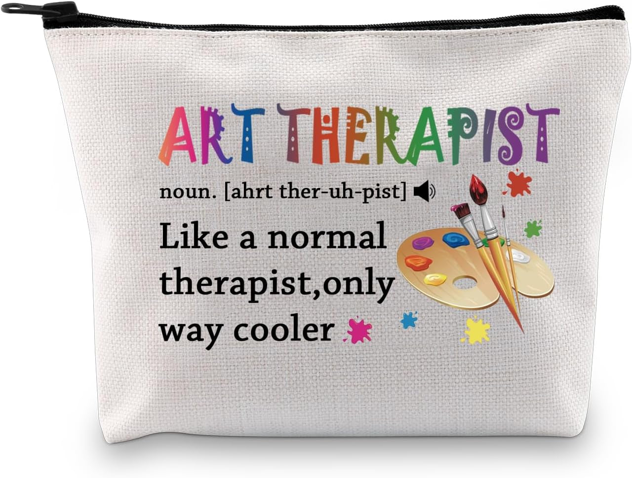 Art Therapy Cosmetic Bag – A Thoughtful Gift for Art Therapists and Counselors